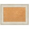Cork Board, Regal Birch Cream Frame - Bulletin Board, Organization Board, Pin Board